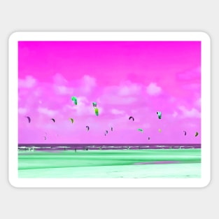 Wide Kite Beach No. 3 Sticker